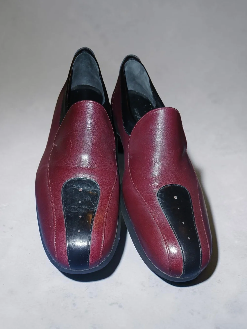 Vintage 90's Womens Stephane Kellien Slip-On Leather Loafers